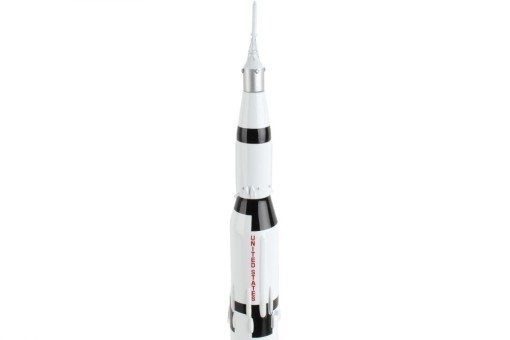 Apollo Saturn V Rocket Mahogany Crafted Model By Executive Series E0120