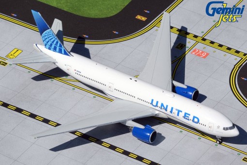 United Airlines Boeing 777-200 N210UA new livery Gemini Jets 