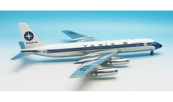 VARIG Convair CV-990 Coronado PP-VJF Polished With Stand IF9901016P Scale  1:200