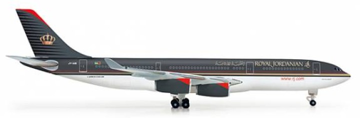 Royal Jordanian Airbus A340-200 1:500 ezToys - Diecast Models and 