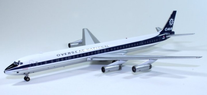 ONA Overseas National Airways DC-8-63 N865F 1:200 Scale ezToys