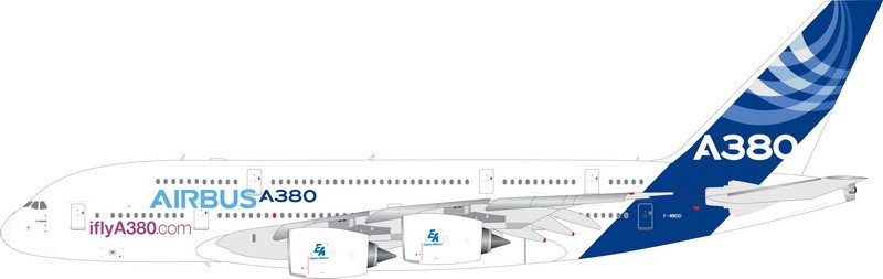 フェニックス 1/200 エアバス A380-800 ハウスカラー IFLYA380.COM F-WWDD-