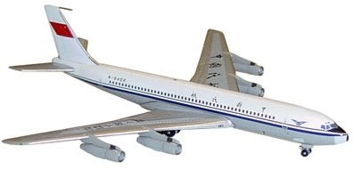 CAAC B707-300 B-2402 1:500 EzToys - Diecast Models And Collectibles