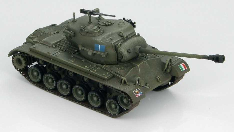 M26 Pershing Italian Army 132nd Armored Brigade, 1950s Scale 1:72 ...