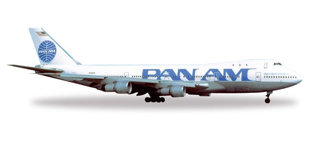 Herpa Wings Pan Am 747-100 (1:500) Test Livery HE527293 Scale 1 