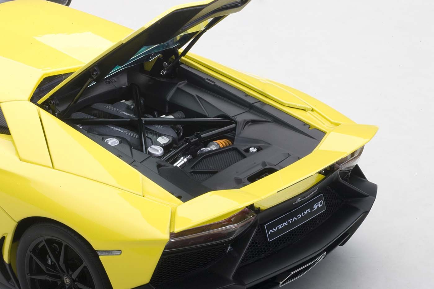 AUTOart die-cast model Lamborghini Aventador LP720-4 50th Anniversary  Edition, Yellow Giallo Maggio 74681 die-cast model in 1:18 scale, Item#  AU74681 ezToys - Diecast Models and Collectibles