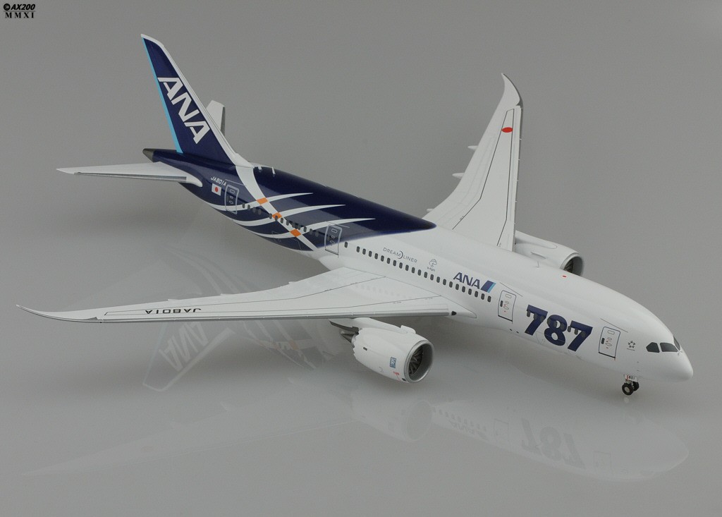 ANA B787-800 JA801A (Special 787 Livery) 1:200 JCWings