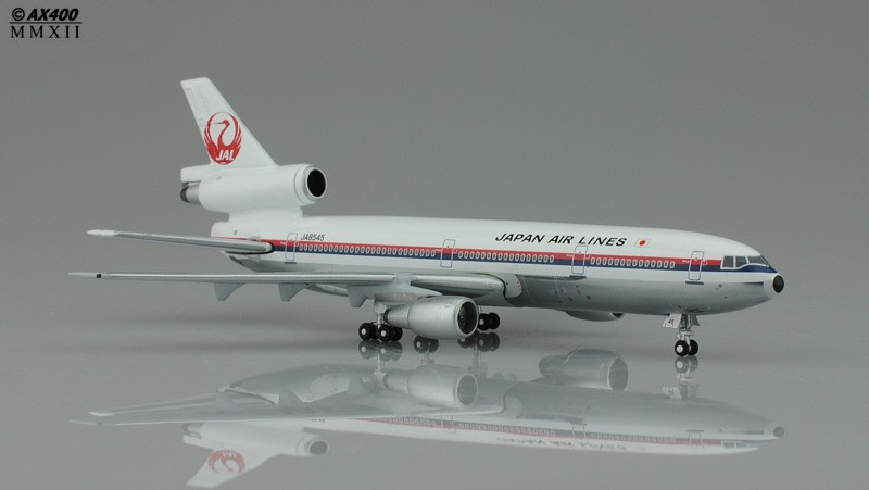 JAL DC-10-40 reg # JA8545 Old Livery Expo Osaka Japan JC Wings JC4JAL808  Scale 1:400