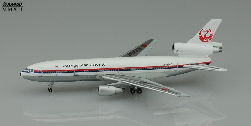 JAL DC-10-40 reg # JA8545 Old Livery Expo Osaka Japan JC Wings JC4JAL808  Scale 1:400