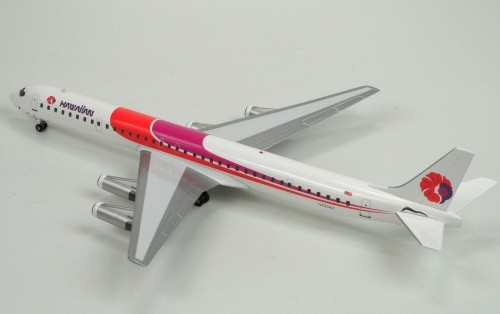 DC-8-63 Hawaiian Air ~N4934Z IF863063 InFlight 1:200 ezToys 