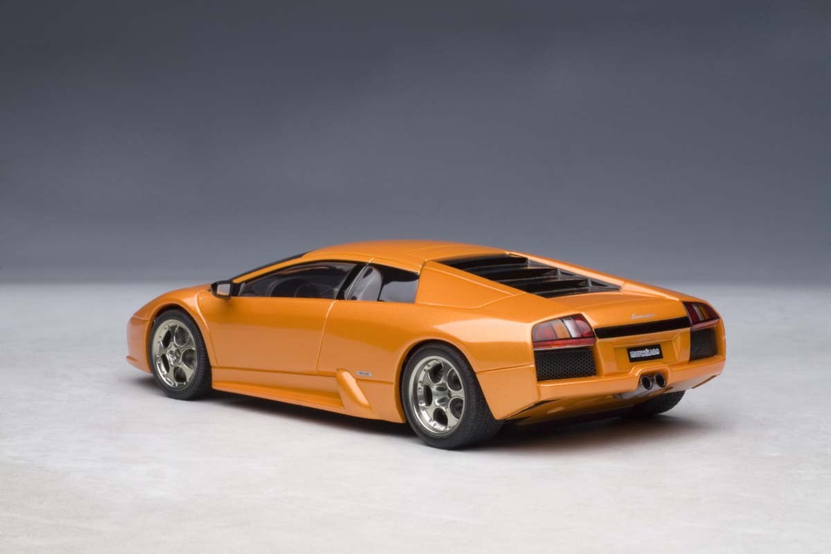 Lamborghini Murcielago, with Lighting Lamps, Metallic Orange