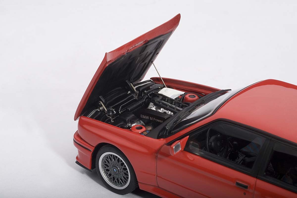 AUTOart 1:43 Scale BMW M3 Sport Evolution 1990, Red. ezToys