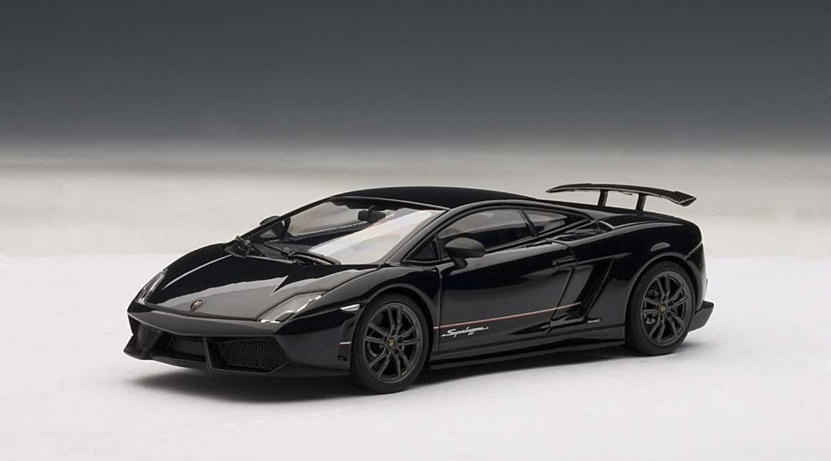 *Sale! AUTOart Die-cast Lamborghini Gallardo LP570-4 Superleggera, Nero  Noctis/Black in 1:43 Scale, Item# AU54642