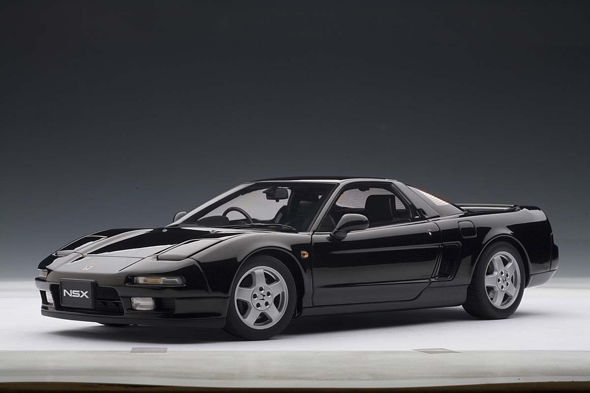 AUTOart 1:18 Scale Honda NSX 1990, Berlina Black. ezToys - Diecast