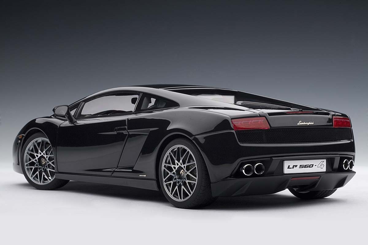 Lamborghini Gallardo LP560-4, Metallic Black, Optional Wheels