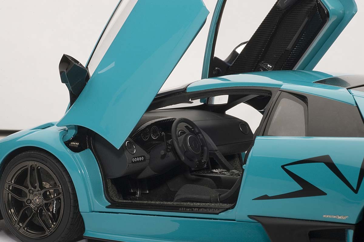 Lamborghini Murcielago LP670-4 SV, Turquoise Blue