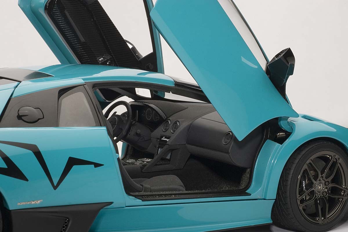 Lamborghini Murcielago LP670-4 SV, Turquoise Blue