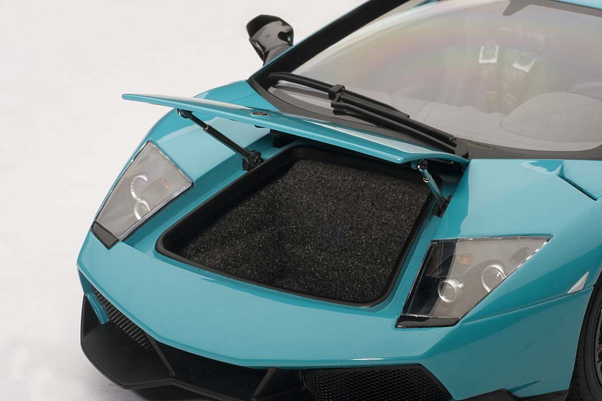 Lamborghini Murcielago LP670-4 SV, Turquoise Blue