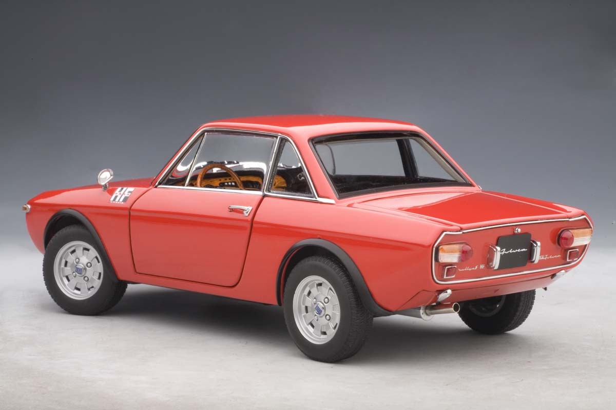 Lancia Fulvia 1.6 HF, Fanalone, Rosso Corsa/Red