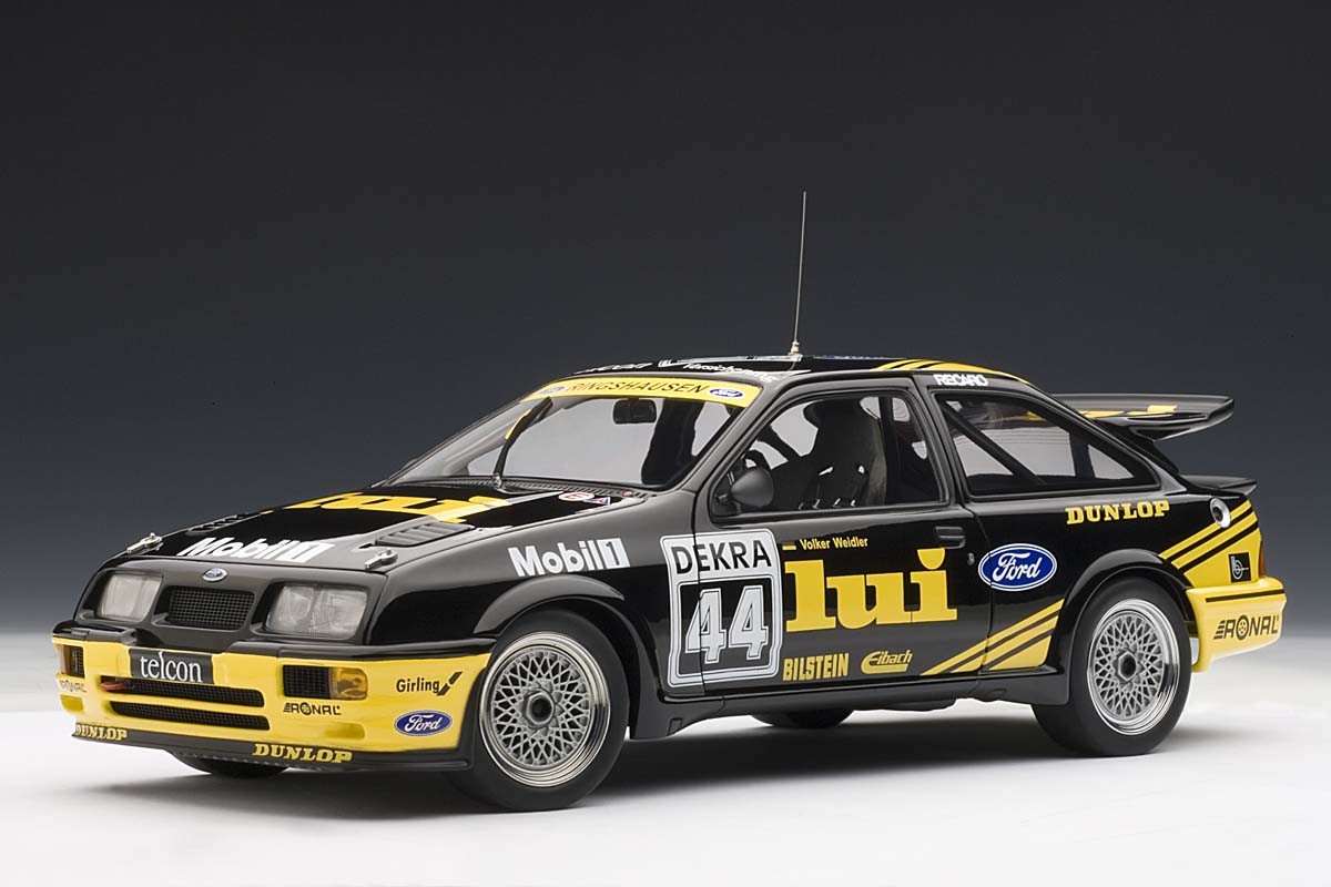 AUTOart 1:18 Scale Ford Sierra Cosworth Lui Dtm Nurburgring 24H 1989  Volker Weidler #44. ezToys - Diecast Models and Collectibles