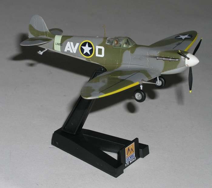 Easy Model Spitfire Mkv Raf F4G 355FS 1942 die-cast model ezToys ...