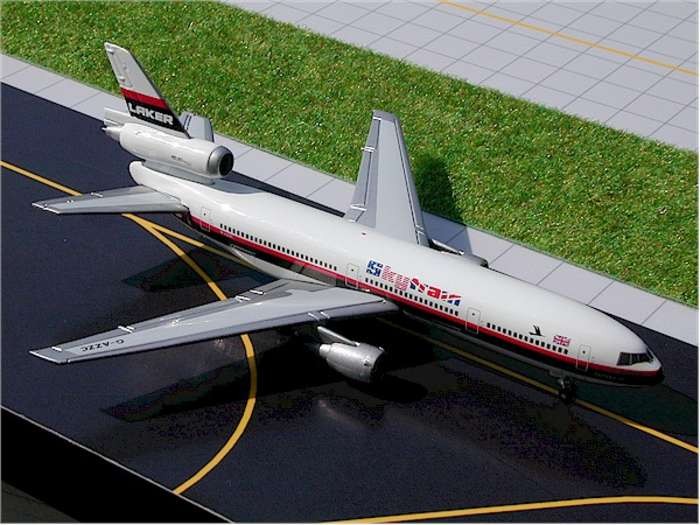 Gemini Jets Laker Airways DC-10-10 diecast model ezToys - Diecast ...