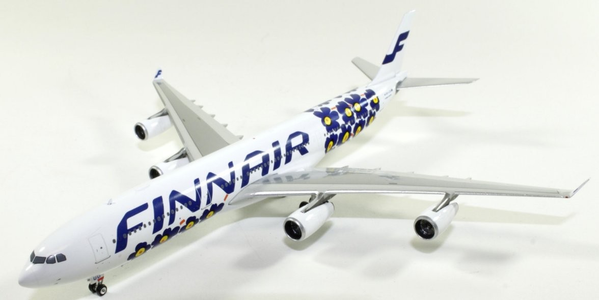 Finnair A340-300 OH-LQD (Flowers) Phoenix 1:400
