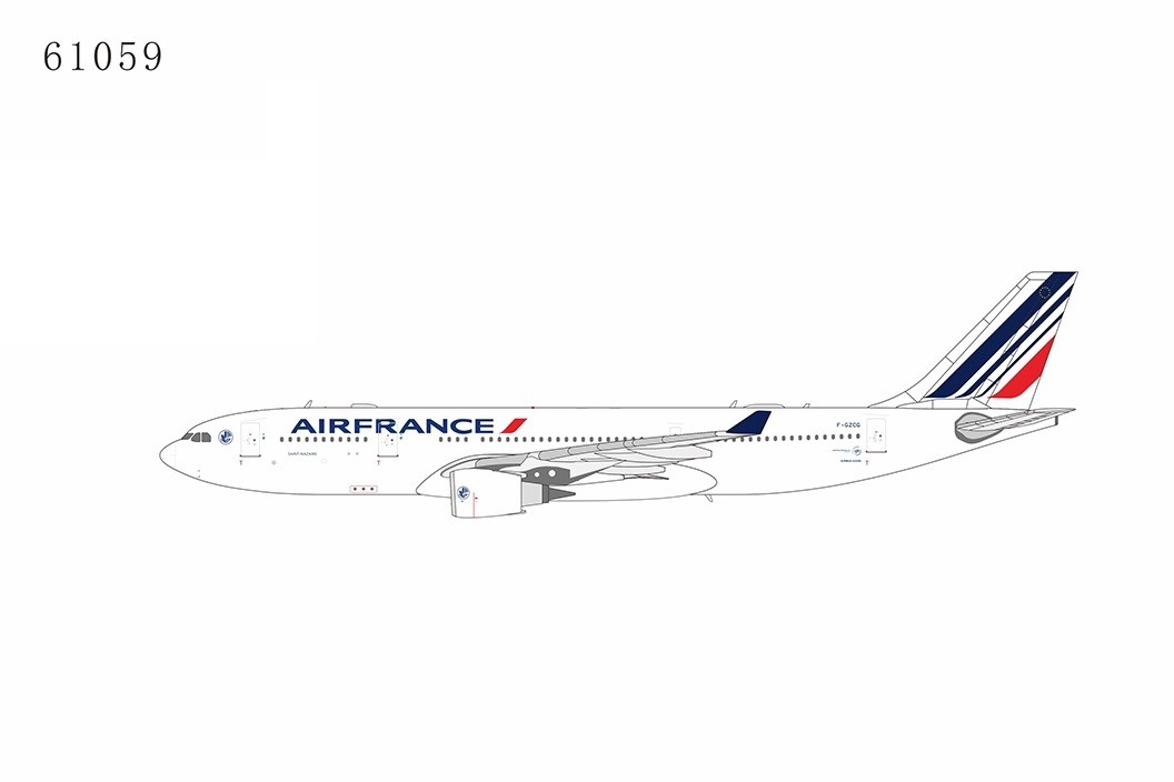 Air France Airbus A330-200 F-GZCG Revised New Livery ‘Saint-Nazaire’ NG  Models 61059 Scale 1:400