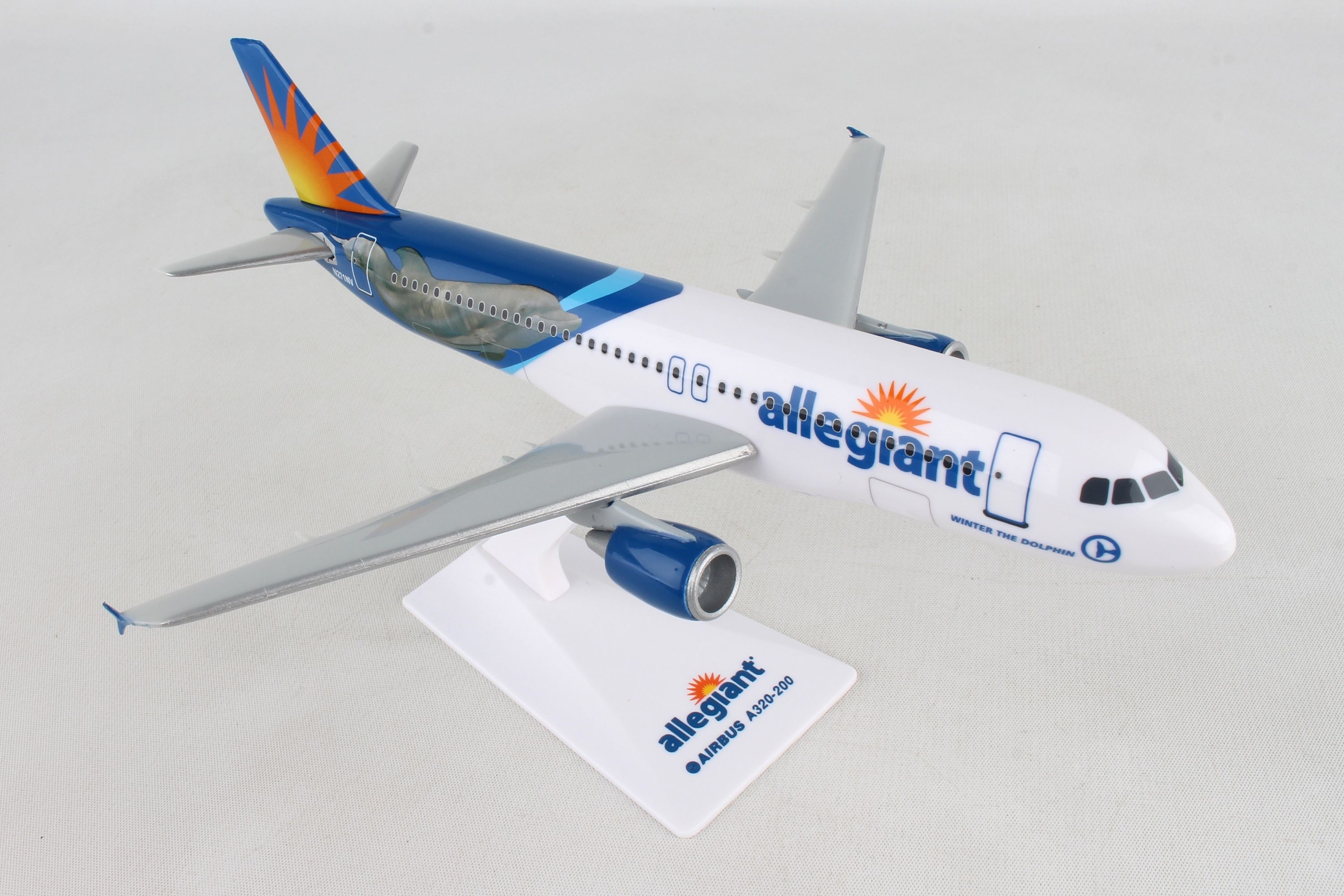 Allegiant Airbus A320 N271NV Winter the Dolphin Flight Miniatures