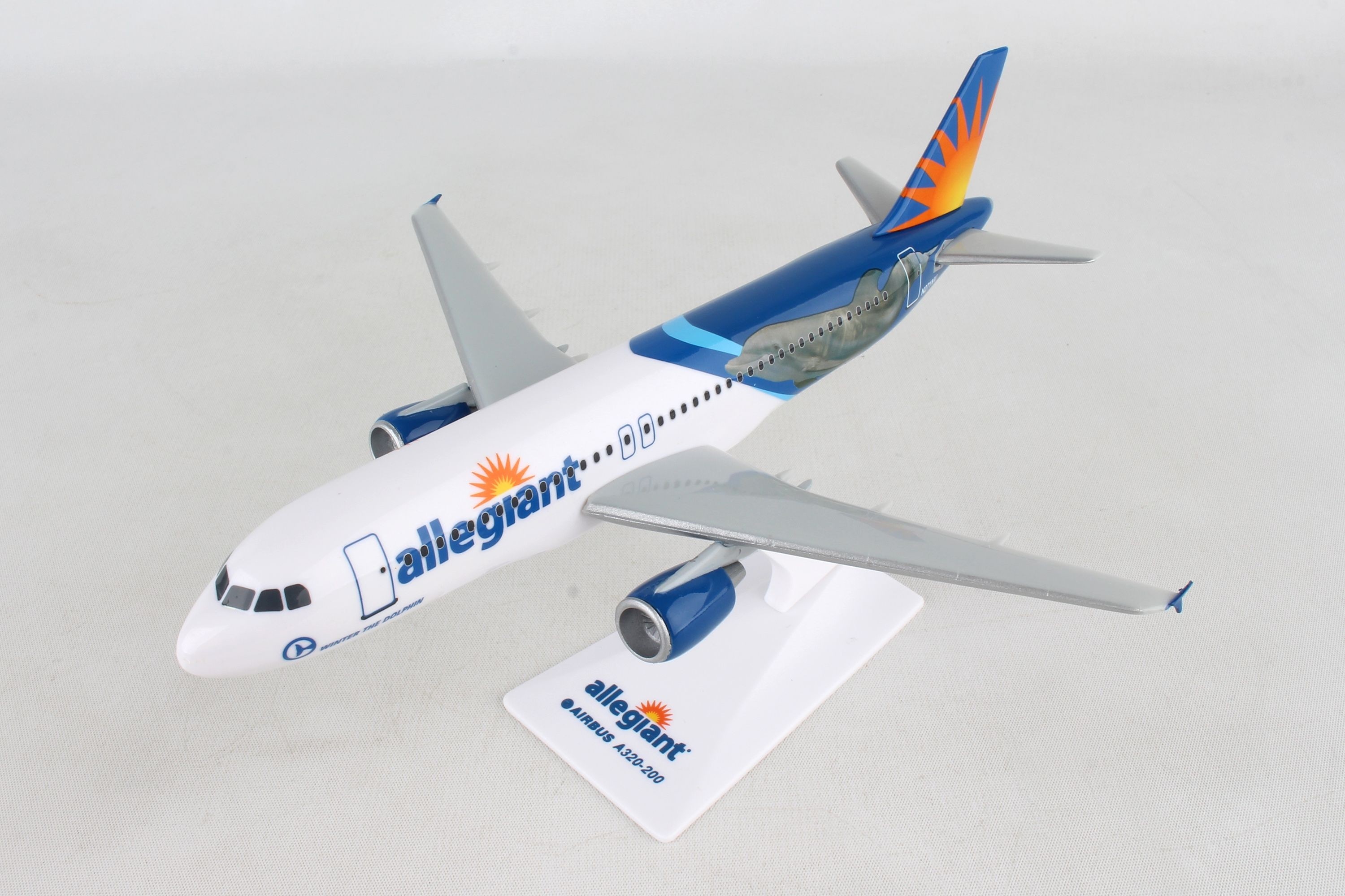 Allegiant Airbus A320 N271NV Winter the Dolphin Flight Miniatures