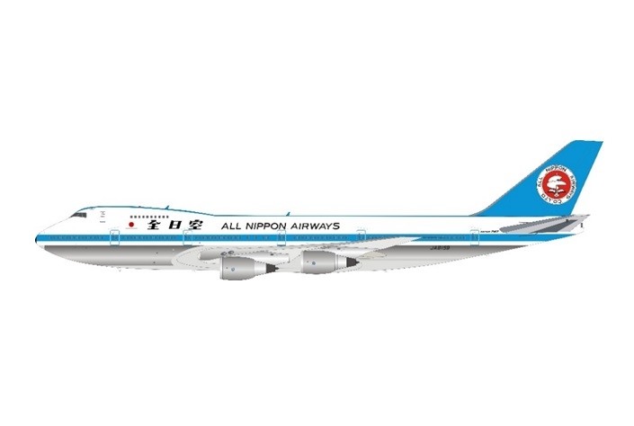 Canceled! ANA All Nippon Boeing 747SR-81 JA8159 With Stand JFox/ Inflight  JF-747-1-005P Scale 1:200