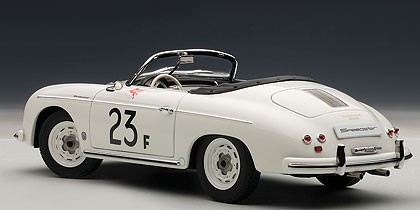 White Porsche 356 Speedster 1948 AUTOart 77865 Scale 1:18 ezToys