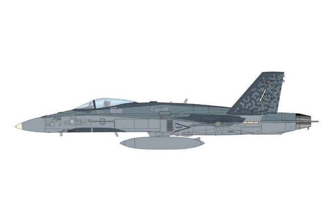Canadian Air Force CF-18 Hornet RCAF Demo Team 2022 Hobby Master