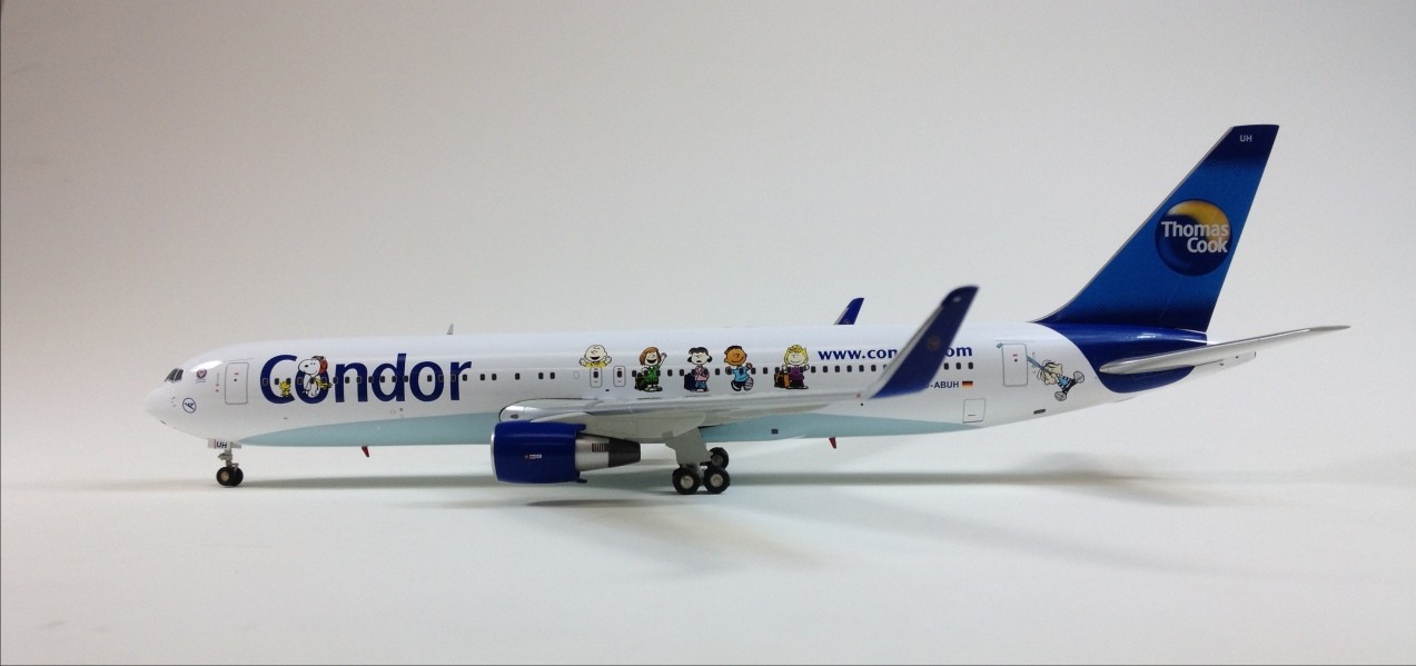 Condor B767-300(W) D-ABUH (Peanuts Livery) Scale 1:200