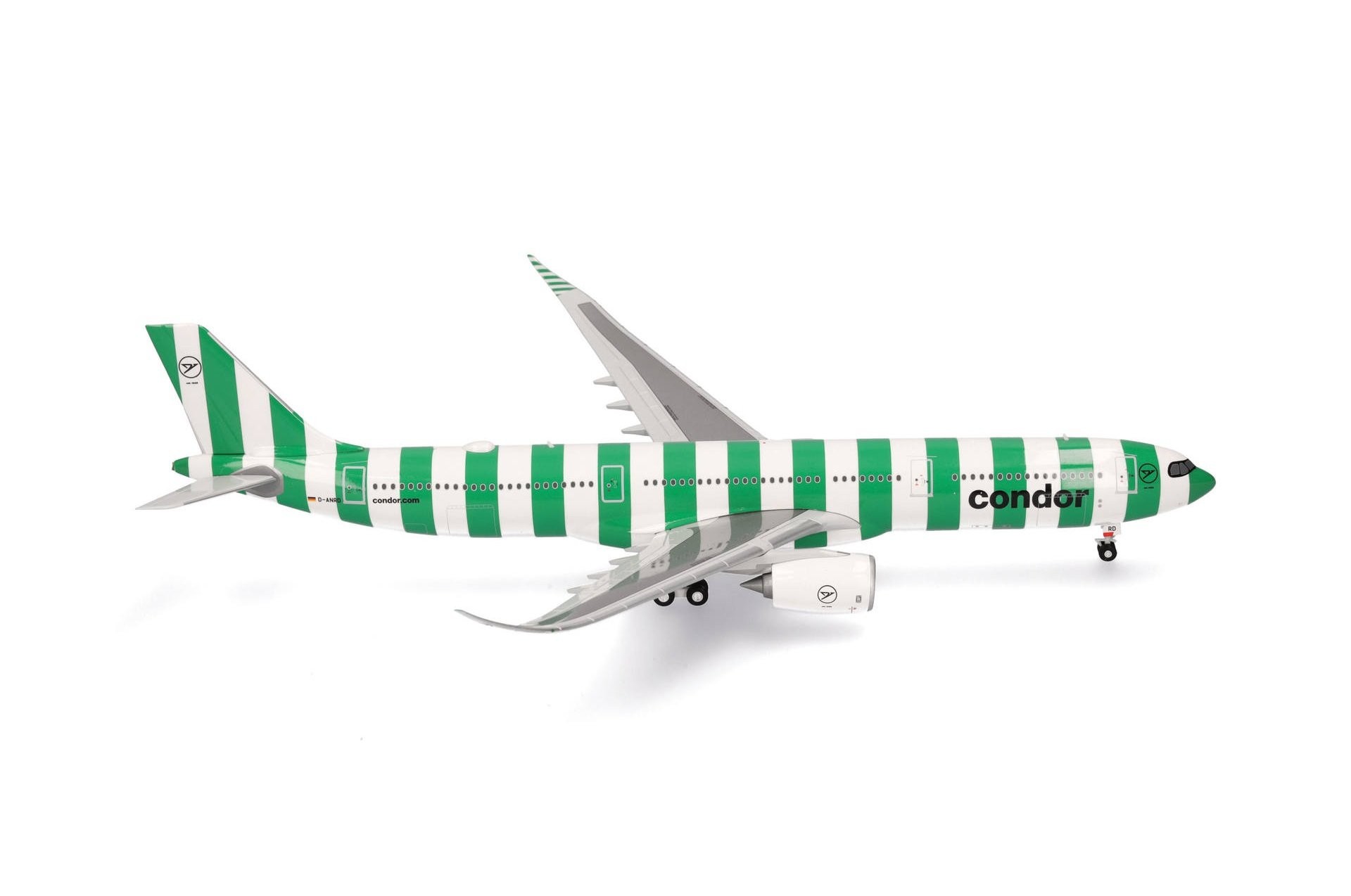 Condor Green Island Airbus A330-900neo D-ANRA Herpa Wings 572781 Plastic  Model Scale 1:200