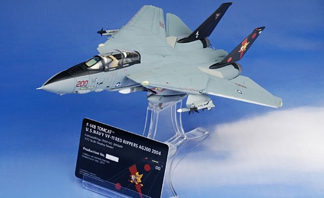 Century Wings die-cast model NAVY F-14B Grumman Tomcat VF-11 Item