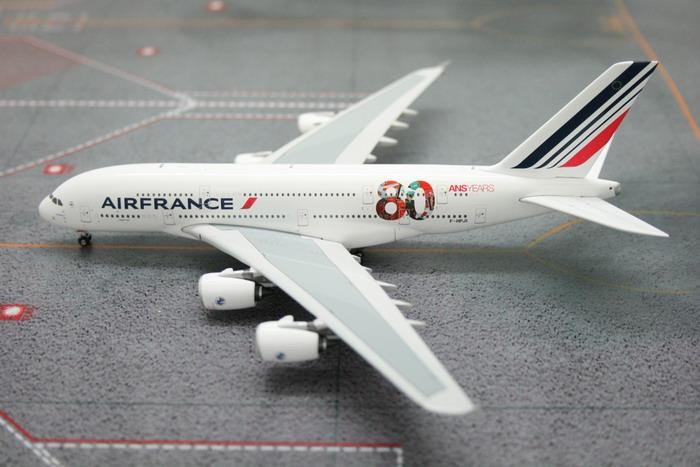 Air France Airbus A380-800 80th. F-HPJI Scale 1:400