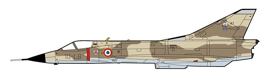 Dassault Mirage IIIC (DJ)Escadron de chasse FA725013 Falcon models