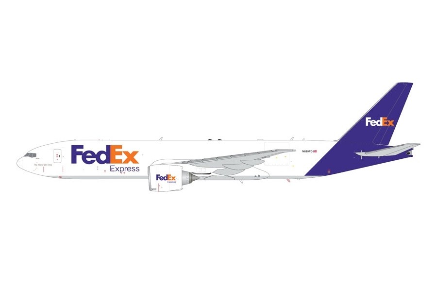 最安値低価Gemini200 1/200 FedEx B767-300ERF N102FE 民間航空機