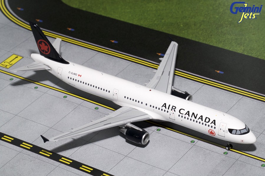 Air Canada Airbus A321-200 New Livery C-GJWO Gemini 200 G2ACA673 Scale 1:200
