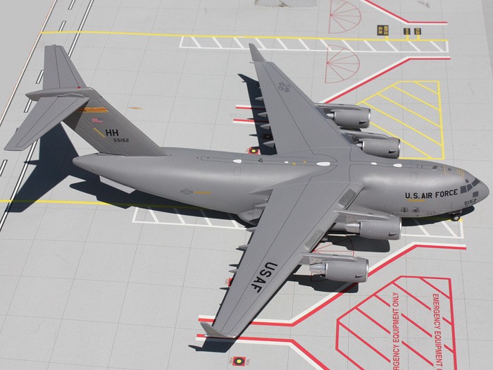 USAF BOEING C-17 GLOBEMASTER III (Hickam AFB) 55152 1:200