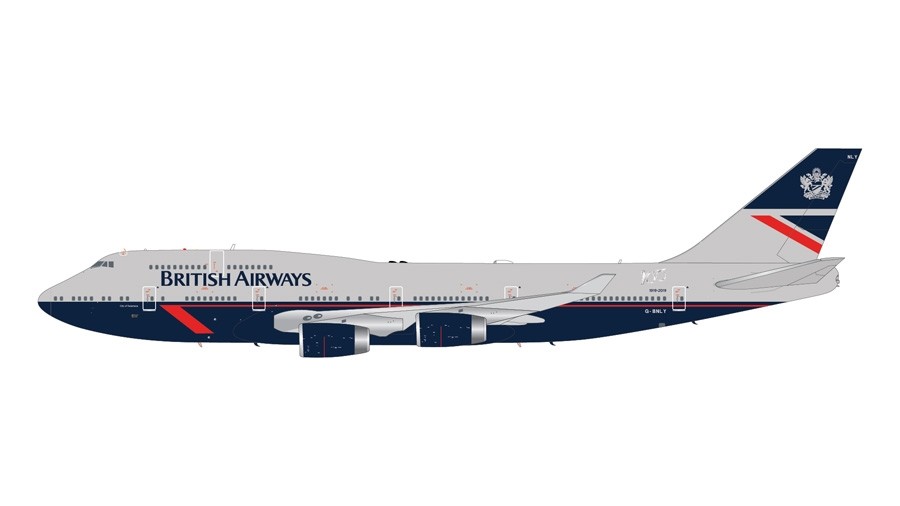 British Airways Boeing 747-400 Landor Retro Livery G-BNLY 