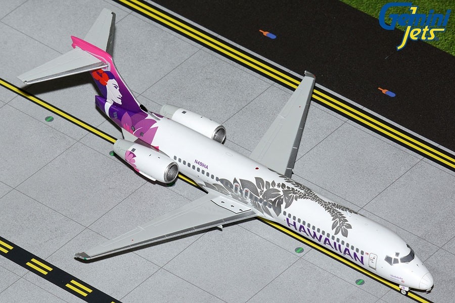 Hawaiian Boeing 717-200 N134FE New Livery Gemini 200 G2HAL1214 Scale 1:200