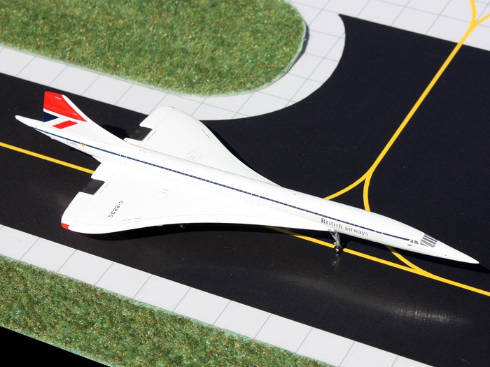 British airways Aerospatiale Concorde 'Negus' Livery Reg # G-BBDG GJBAW1289  1:400