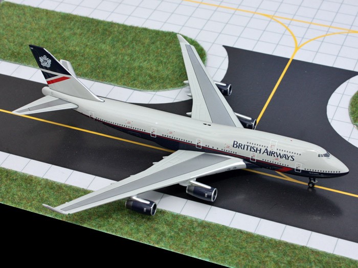 British Airways 747-400 Reg# G-CIVI Landor color scheme 1:400 scale ...