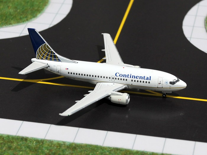 Rare! Continental airlines B737-500 GeminiJets N14645 1/400 GJCOA466