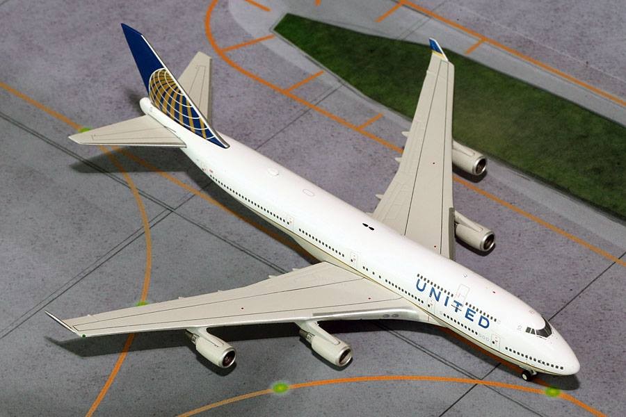 United 747-400 Reg# N178UA Gemini Jets GJUAL1368 1:400