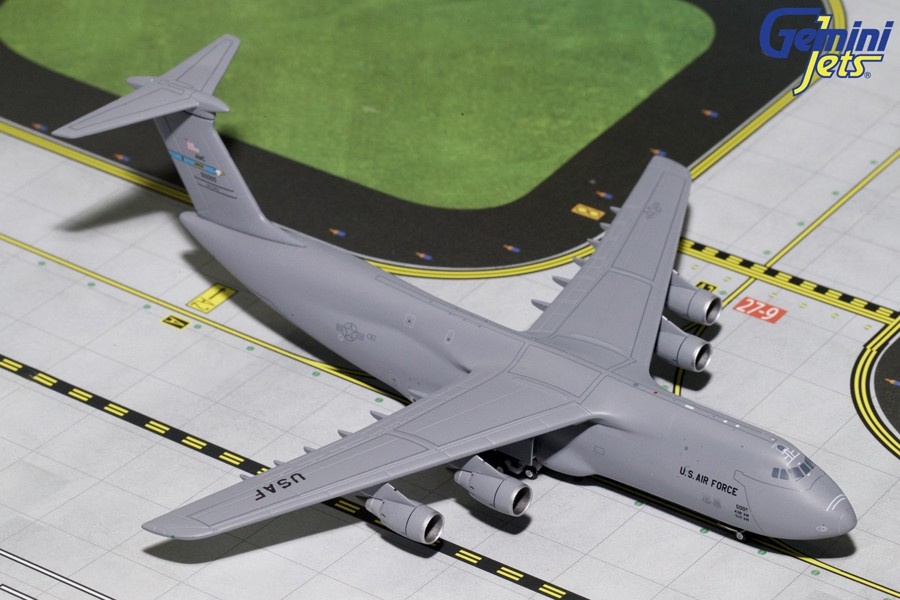 Rare! USAF C-5M Super Galaxy Dover AFB 50005 Gemini GMUSA075 scale 1:400