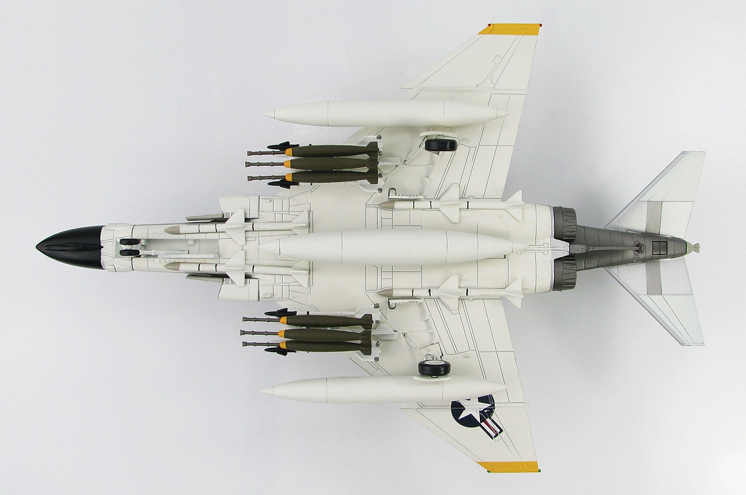 Hobby Master Air Power series F-4B Phantom II VF-84 Jolly Rogers 1965 Item:  HA1968 Scale 1:72 ezToys - Diecast Models and Collectibles