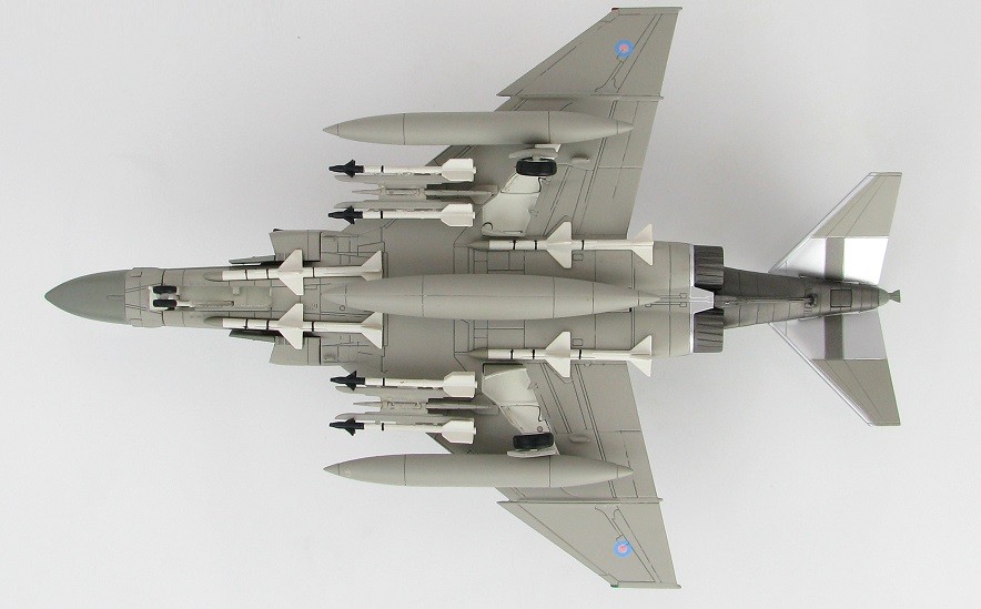 RAF F-4J Phantom II No 74 Squadron Wattisham 1985 HA1986 Scale 1 